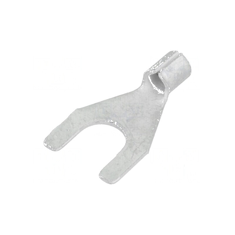 Vârf furcă M8 4-6mm² crimpat cablu neizolat cositorit | Electronic-mag.ro | Componente Electronice