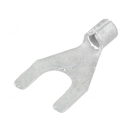 Vârf furcă M8 4-6mm² crimpat cablu neizolat cositorit | Electronic-mag.ro | Componente Electronice
