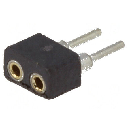 Conector şiruri pini soclu mamă 2x1 THT 2mm | Electronic-mag.ro | Componente Electronice