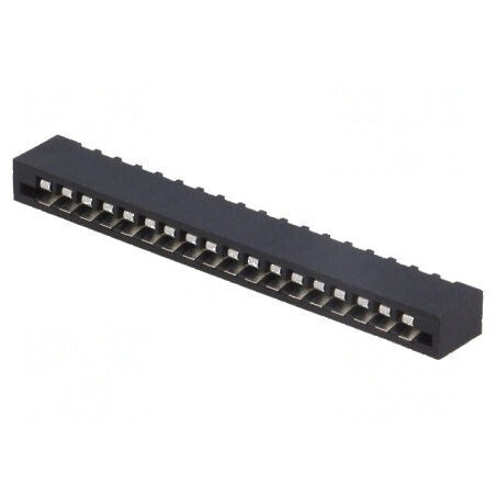 Conector FFC/FPC 18 pini drept THT cositorit Non-ZIF 20mΩ | Electronic-mag.ro | Componente Electronice