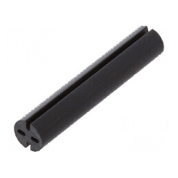 Bucșă de distanțare LED 5,1mm neagră 27mm | Electronic-mag.ro | Componente Electronice