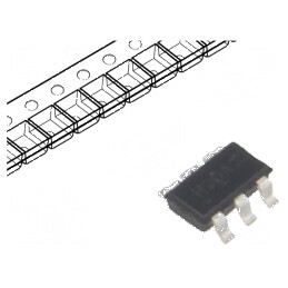 Tranzistor N-MOSFET 30V 3A 730mW TSOP6 x2 | Electronic-mag.ro | Componente Electronice