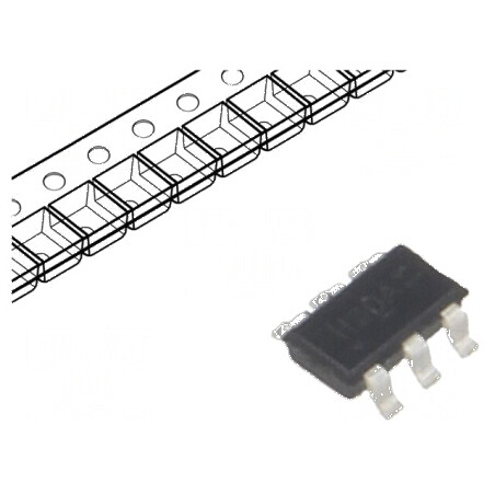 Tranzistor N-MOSFET 30V 3A 730mW TSOP6 x2 | Electronic-mag.ro | Componente Electronice