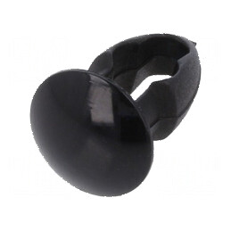 Diblu poliamidă 4,8mm x 4mm negru UL94V-2 | Electronic-mag.ro | Componente Electronice