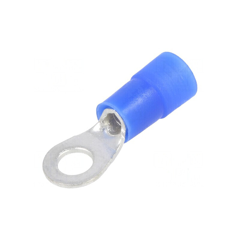 Vârf inelar M4 Ø 4,3mm pentru cablu izolată 1,5-2,5mm2 crimpat | Electronic-mag.ro | Componente Electronice Vârf inelar M4 Ø 4,3mm pentru cablu izolată 1,5-2,5mm2 crimpat | Electronic-mag.ro | Componente Electronice