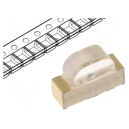 LED SMD 1104 Albastru 36-90mcd 3x2x1mm 120° 20mA 465nm | Electronic-mag.ro | Componente Electronice