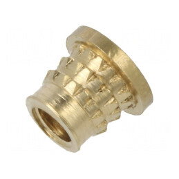Adaos filetat din alamă M3 BN 37901 4,1mm pentru plastic | Electronic-mag.ro | Componente Electronice