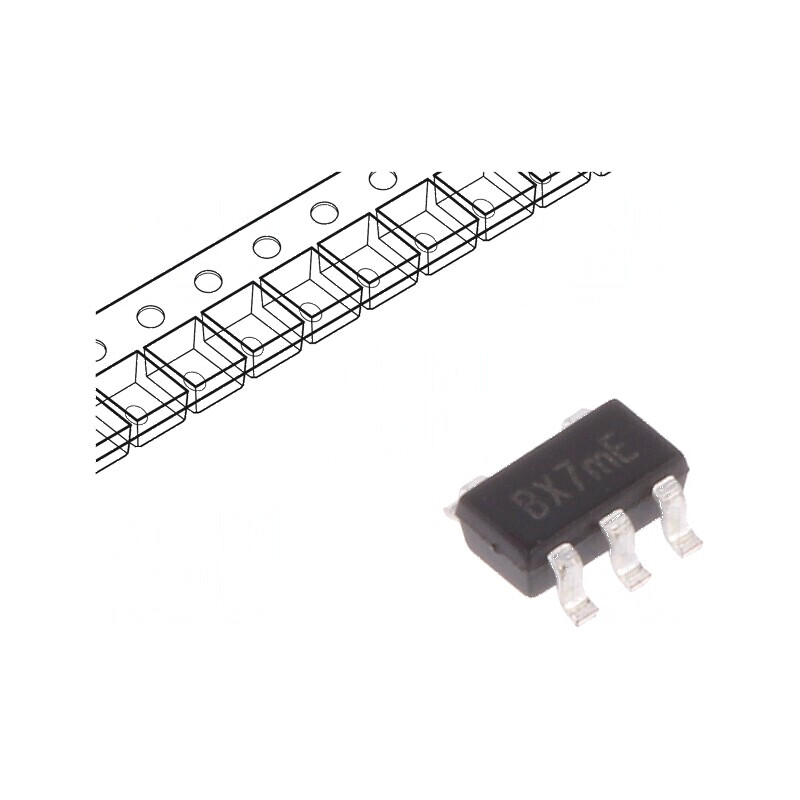 Amplificator operațional 1MHz 2,7V-5,5V SOT25 Ch: 1 | Electronic-mag.ro | Componente Electronice
