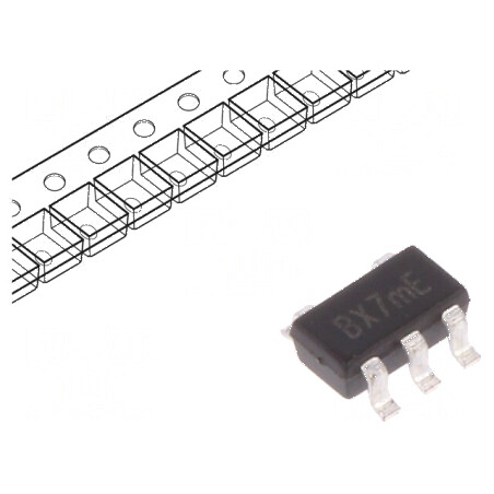 Amplificator operațional 1MHz 2,7V-5,5V SOT25 Ch: 1 | Electronic-mag.ro | Componente Electronice