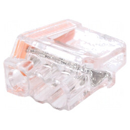 Bornă cu arc eliberare rapidă 1,5÷2,5mm2 450V 24A | Electronic-mag.ro | Componente Electronice