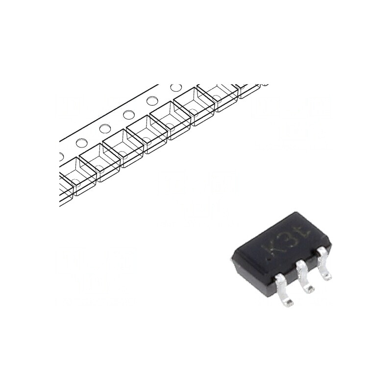 Diodă TVS 5,6V 2,5A SOT363 pentru protecție ESD | Electronic-mag.ro | Componente Electronice