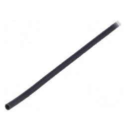 Manșon electroizolant PVC negru 10m pentru temperaturi -20÷125°C Ø 1,5mm | Electronic-mag.ro | Componente Electronice
