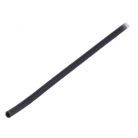 Manșon electroizolant PVC negru 10m pentru temperaturi -20÷125°C Ø 1,5mm | Electronic-mag.ro | Componente Electronice