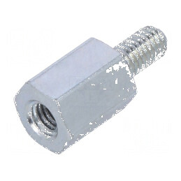 Piuliță distanțieră filetată 8mm M3 | Electronic-mag.ro | Componente Electronice