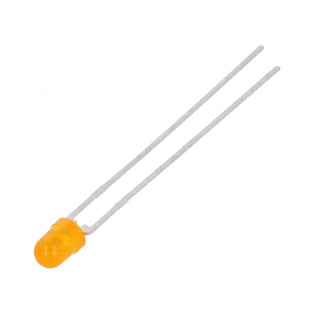 LED 3mm portocalie 1,6÷13mcd 60° convex | Electronic-mag.ro | Componente Electronice