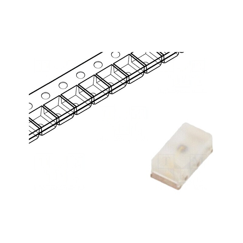 LED SMD 0603 Verde 6,3-15mcd 1,6x0,8x0,6mm 80° 1,8-2,4V 20mA | Electronic-mag.ro | Componente Electronice LED SMD 0603 Verde 6,3-15mcd 1,6x0,8x0,6mm 80° 1,8-2,4V 20mA | Electronic-mag.ro | Componente Electronice