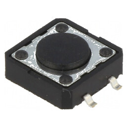 Microîntrerupător TACT SPST-NO 0,05A/12VDC SMT | Electronic-mag.ro | Componente Electronice