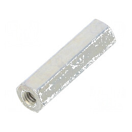 Piuliță distanțieră filetată 18mm M2,5 hexagonală | Electronic-mag.ro | Componente Electronice