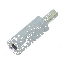 Piuliță distanțieră filetată 12mm M2.5 hexagonală | Electronic-mag.ro | Componente Electronice