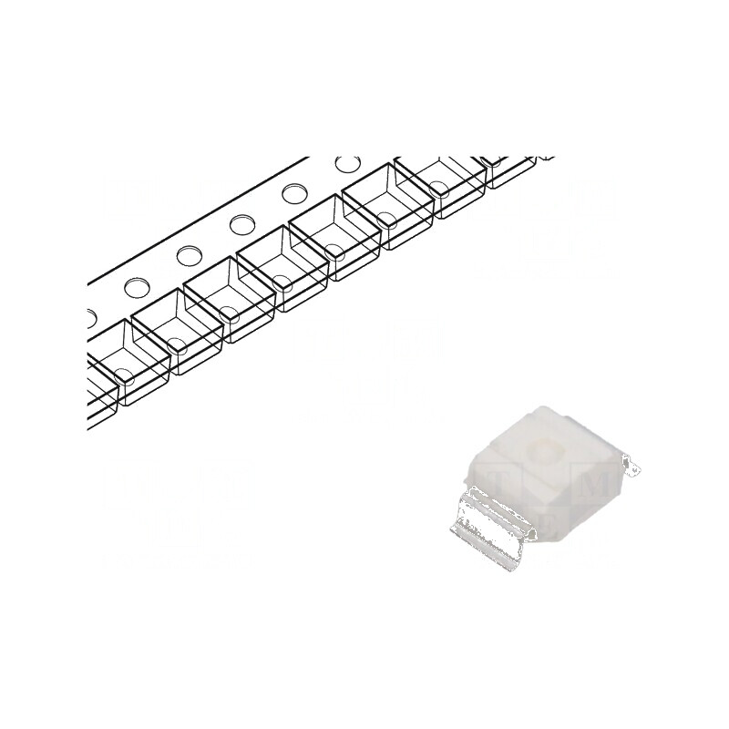 LED SMD Gull Wing Roșie 112÷285mcd 3,2x2,8x1,9mm 60° 20mA | Electronic-mag.ro | Componente Electronice LED SMD Gull Wing Roșie 112÷285mcd 3,2x2,8x1,9mm 60° 20mA | Electronic-mag.ro | Componente Electronice