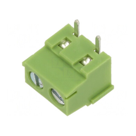 Regletă de conexiuni PCB 5mm, 2 piste | Electronic-mag.ro | Componente Electronice