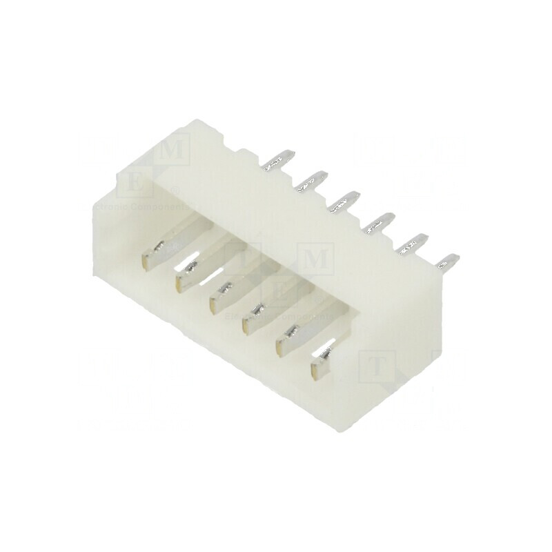 Conector cablu-placă soclu tată 6 PIN 1,25mm THT 125V 1A | Electronic-mag.ro | Componente Electronice Conector cablu-placă soclu tată 6 PIN 1,25mm THT 125V 1A | Electronic-mag.ro | Componente Electronice