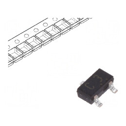 Tranzistor NPN bipolar 20V 0,3A 0,15W SOT346 | Electronic-mag.ro | Componente Electronice