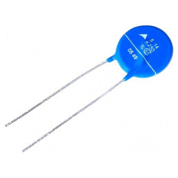 Varistor oxid de metal THT 250VAC 320VDC 390V 4500A 65J | Electronic-mag.ro | Componente Electronice