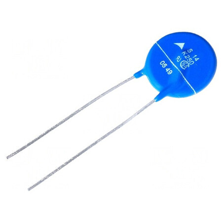 Varistor oxid de metal THT 250VAC 320VDC 390V 4500A 65J | Electronic-mag.ro | Componente Electronice
