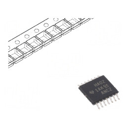 IC digital NOR, 4 intrări, 2 ieșiri, CMOS, SMD TSSOP14, 2÷5,5VDC, -40÷125°C | Electronic-mag.ro | Componente Electronice