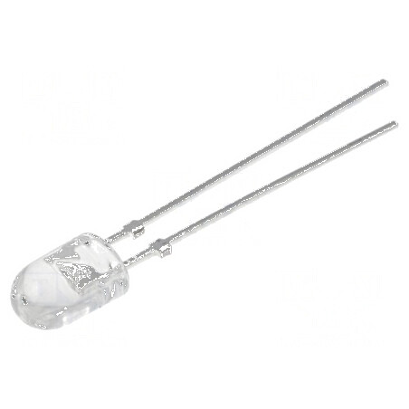 LED oval alb rece 5,1x4,3mm 36000-40000mcd 20mA | Electronic-mag.ro | Componente Electronice
