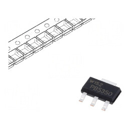 Tranzistor PNP bipolar 50V 3A 2W SC73 SOT223 | Electronic-mag.ro | Componente Electronice