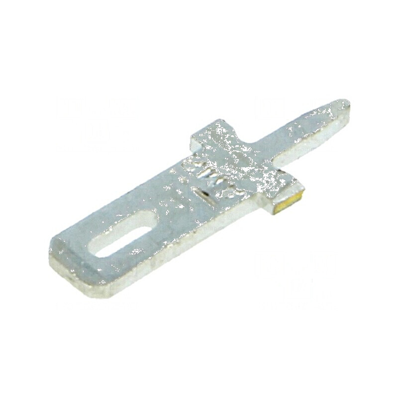 Terminal plat 2,8mm 0,8mm tată THT cositorit drept | Electronic-mag.ro | Componente Electronice