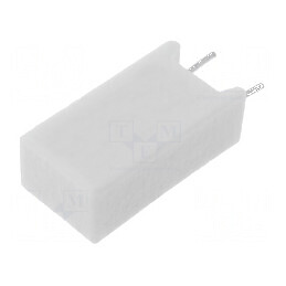 Rezistor bobinat cu ciment vertical 1Ω 5W ±5% THT | Electronic-mag.ro | Componente Electronice