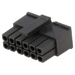 Conector cablu-placă mufă mamă 3mm PIN 12 fără contacte 5A | Electronic-mag.ro | Componente Electronice