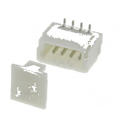 Conector cablu-placă soclu tată 1mm PIN 4 SMT 50V 1A 20mΩ | Electronic-mag.ro | Componente Electronice