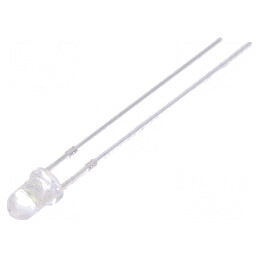 LED 3mm Albastru Ice Blue 10000÷12000mcd 30° Nr. termic 2 | Electronic-mag.ro | Componente Electronice