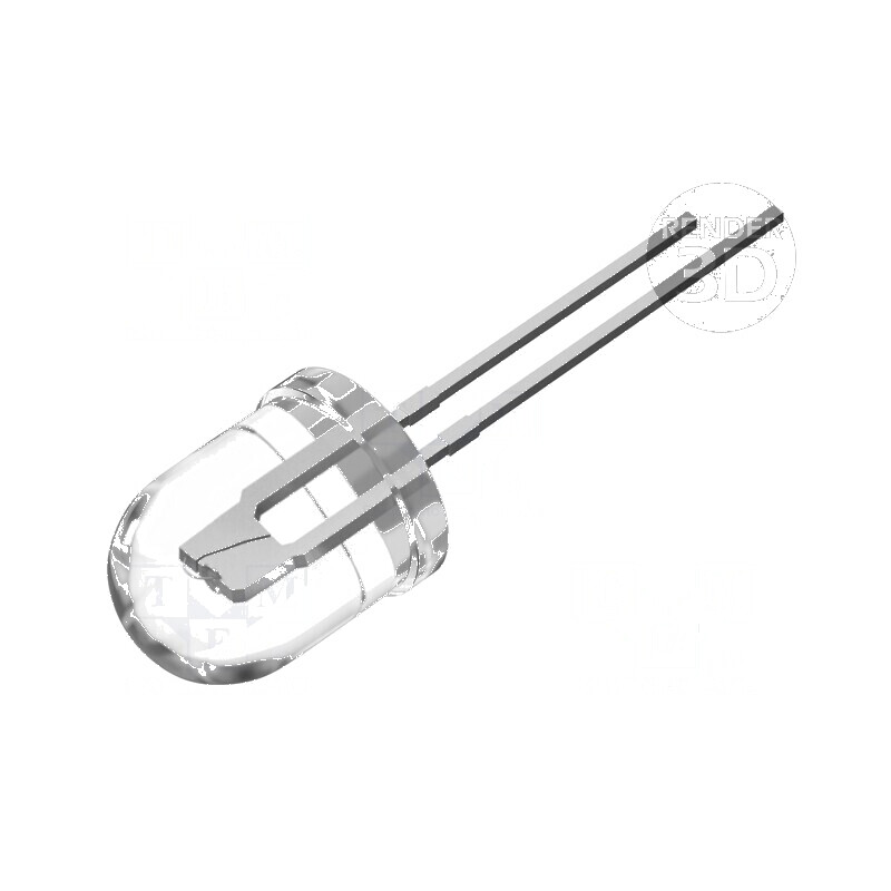 LED 10mm verde 30000-35000mcd 30° convex | Electronic-mag.ro | Componente Electronice