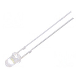 LED 3mm verde fluorescent 10000-12000mcd 30° 6,5-7lm | Electronic-mag.ro | Componente Electronice