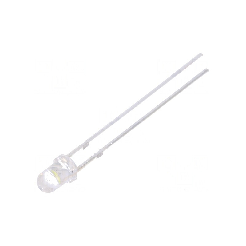 LED 3mm verde fluorescent 10000-12000mcd 30° 6,5-7lm | Electronic-mag.ro | Componente Electronice