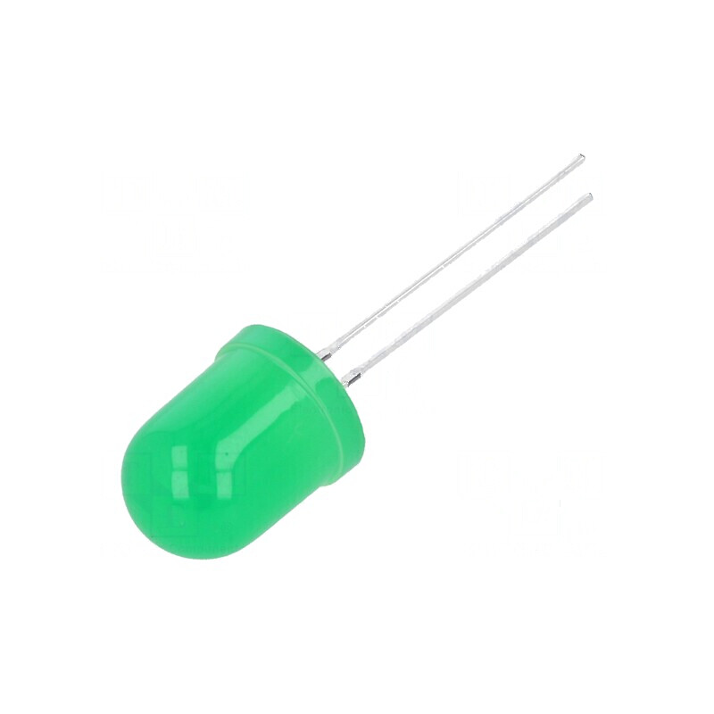 LED 10mm galben-verde clipitor 100-150mcd 30° 20mA 3-5V | Electronic-mag.ro | Componente Electronice