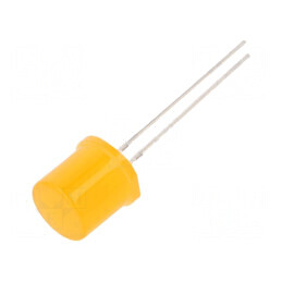 LED portocalie 9,7mm 500-750mcd 180° plat | Electronic-mag.ro | Componente Electronice