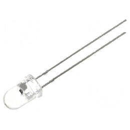 LED 5mm Albastru Clipitor 1560-3000mcd 30° 20mA | Electronic-mag.ro | Componente Electronice