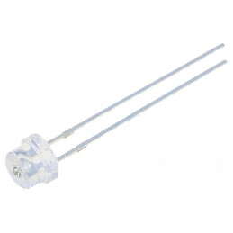 LED 4,8mm mov 100° convex 5mW 2,54mm | Electronic-mag.ro | Componente Electronice