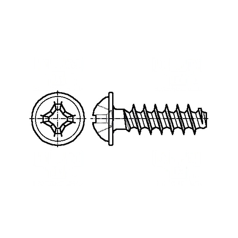Şurub pentru plastic 4x25 mm cu cap buton Phillips PH2 din oţel zincat | Electronic-mag.ro | Componente Electronice Şurub pentru plastic 4x25 mm cu cap buton Phillips PH2 din oţel zincat | Electronic-mag.ro | Componente Electronice