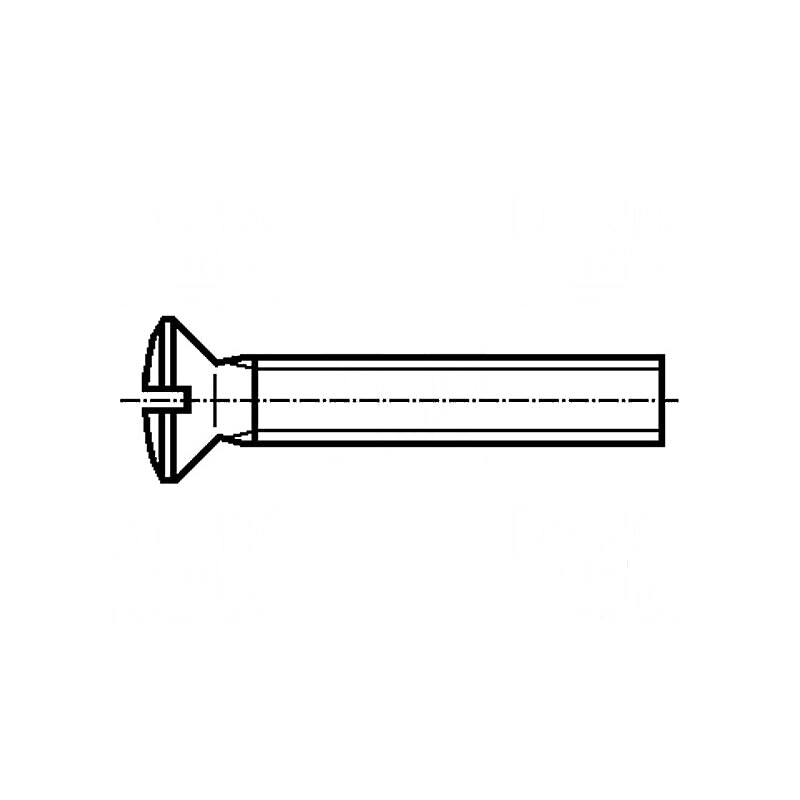 Şurub M5x40mm cu cap îngropat crestat 1,2mm din oţel zincat | Electronic-mag.ro | Componente Electronice Şurub M5x40mm cu cap îngropat crestat 1,2mm din oţel zincat | Electronic-mag.ro | Componente Electronice