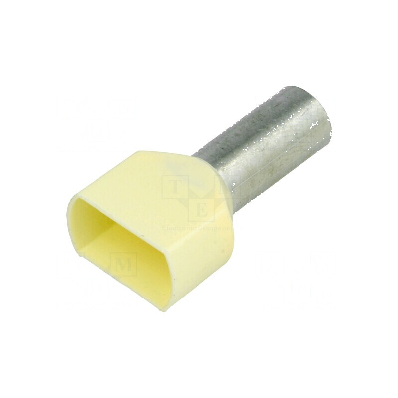 Vârf tub de capăt izolată dublă cupru 10mm2 14mm cositorit | Electronic-mag.ro | Componente Electronice Vârf tub de capăt izolată dublă cupru 10mm2 14mm cositorit | Electronic-mag.ro | Componente Electronice