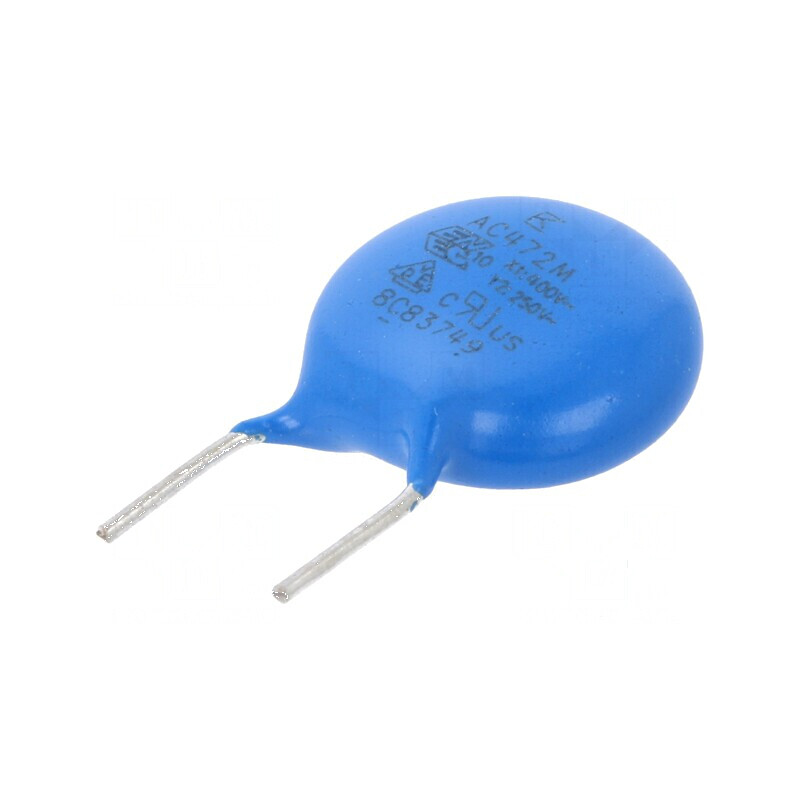 Condensator ceramic X1/Y2 4,7nF Y5U ±20% THT 7,5mm | Electronic-mag.ro | Componente Electronice