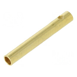 Conector banană 2mm soclu 15A cu contacte din alamă aurită | Electronic-mag.ro | Componente Electronice