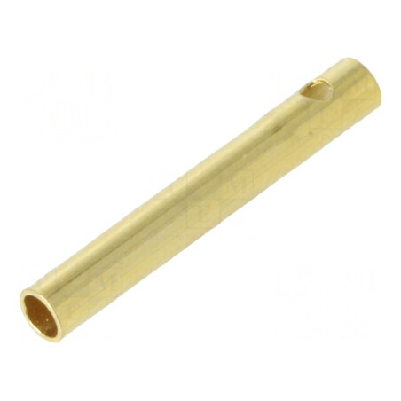 Conector banană 2mm soclu 15A cu contacte din alamă aurită | Electronic-mag.ro | Componente Electronice